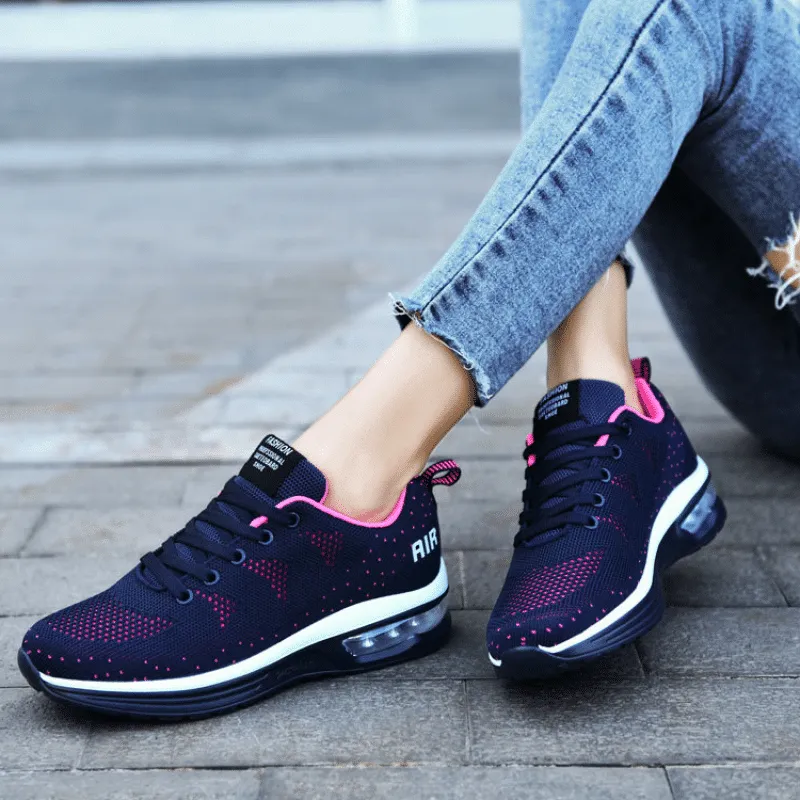 Vanccy_ Women's Walking Orthopedic Tennis Shoes Running Sneakers Gym Shoes