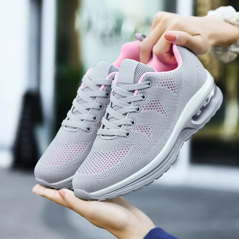 Vanccy_ Women's Walking Orthopedic Tennis Shoes Running Sneakers Gym Shoes