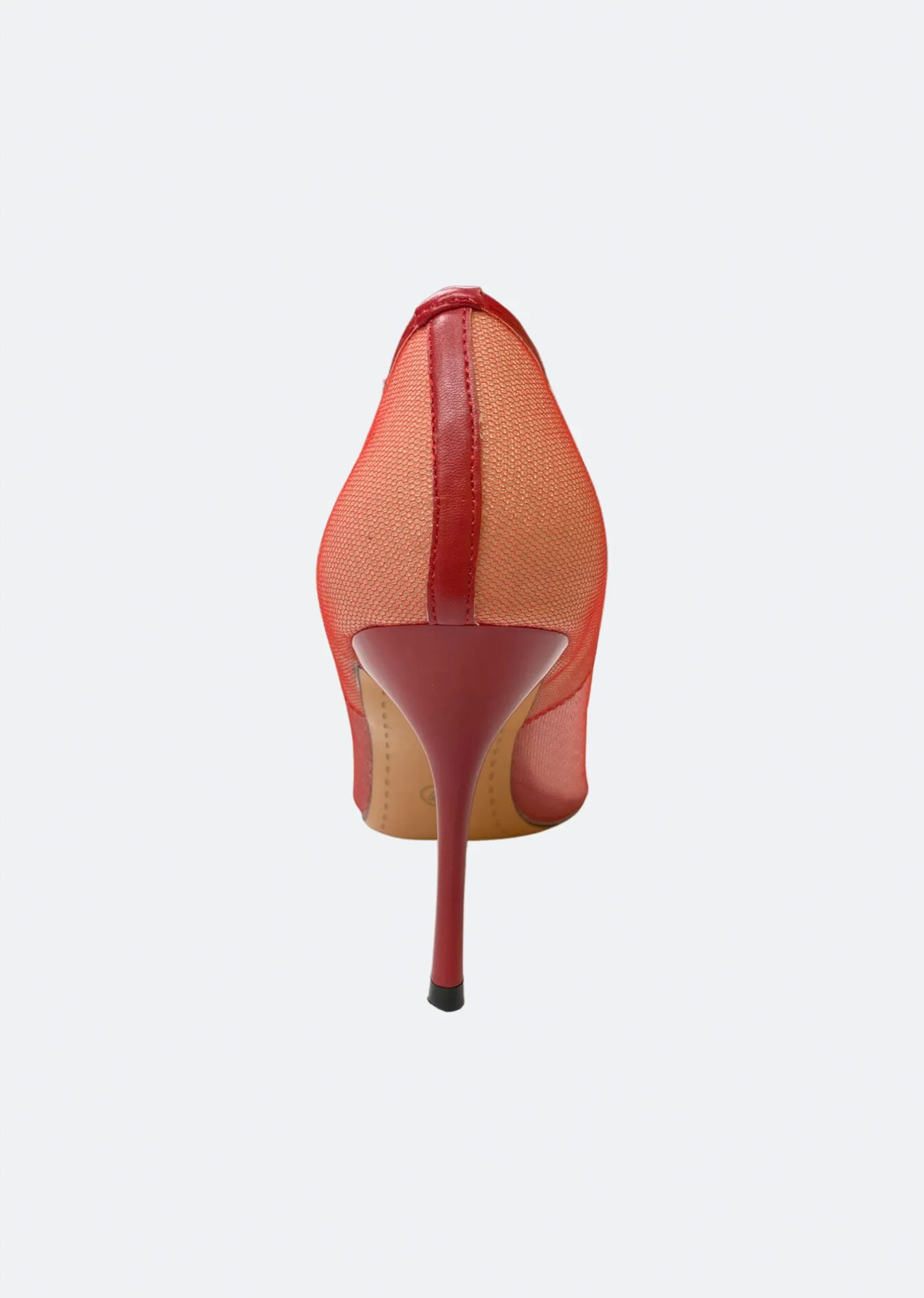 Venice Rose Mesh Pumps