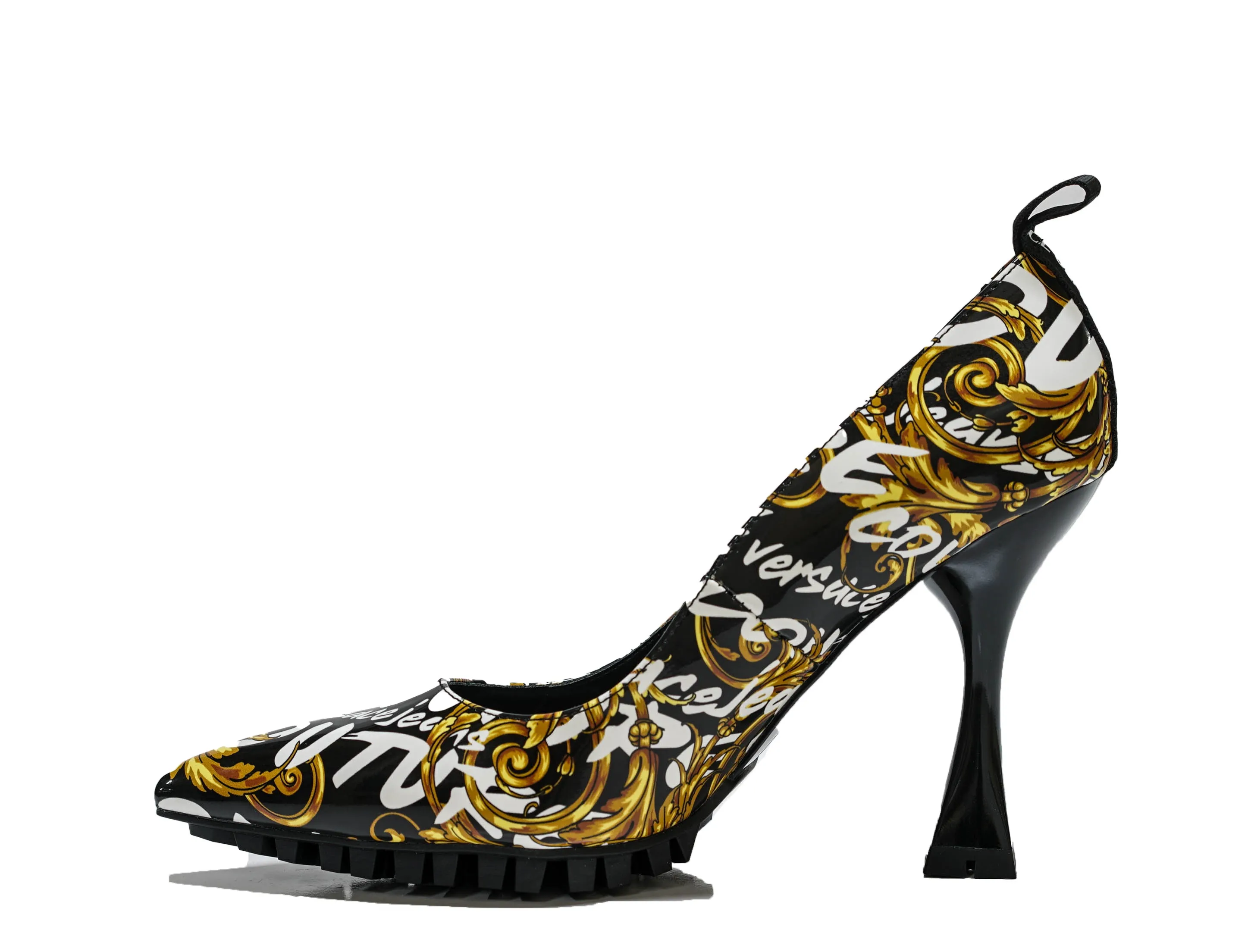 Versace Jeans Women's Gold Logo Pump 73VA3S80 - 40% OFF