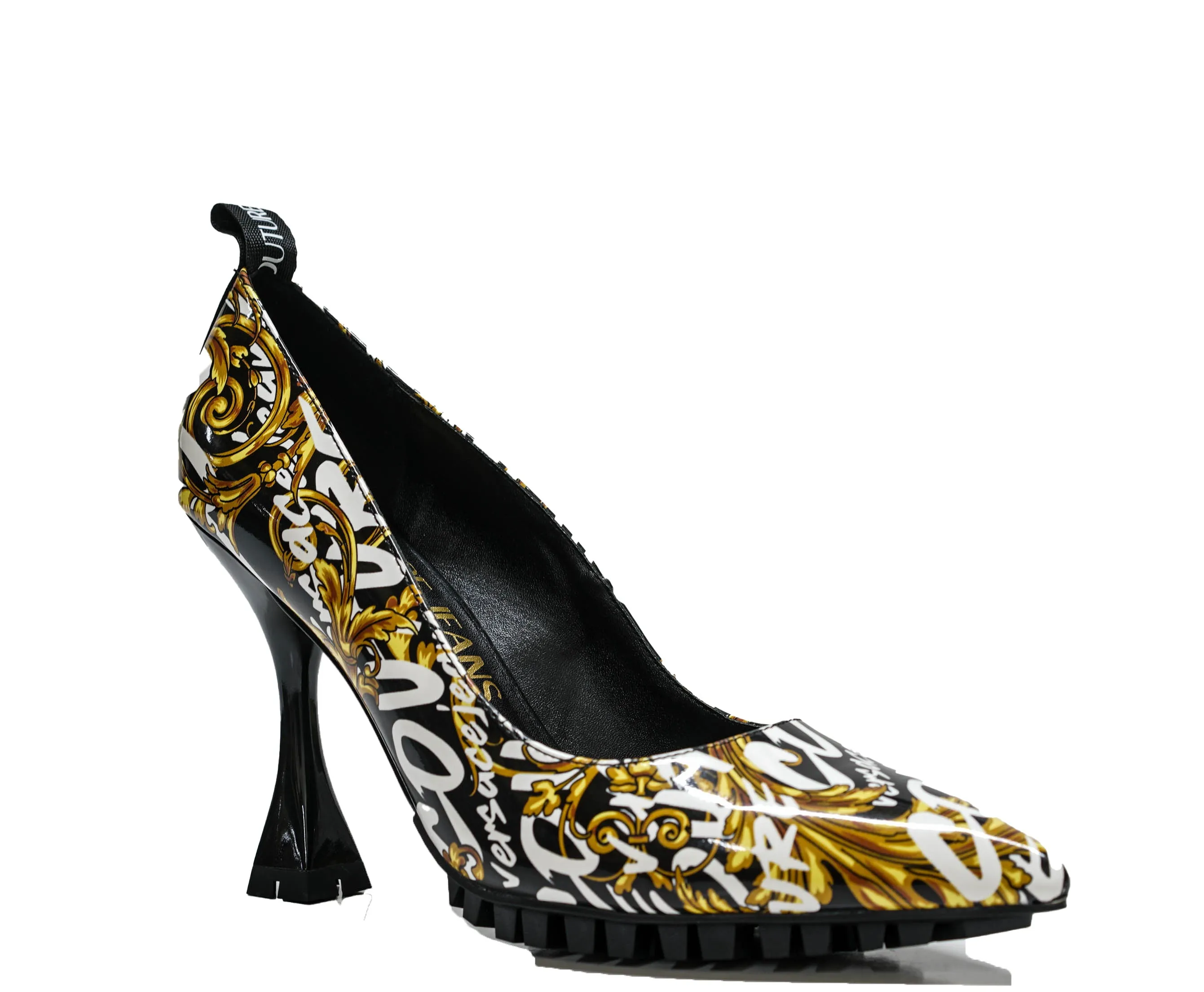 Versace Jeans Women's Gold Logo Pump 73VA3S80 - 40% OFF