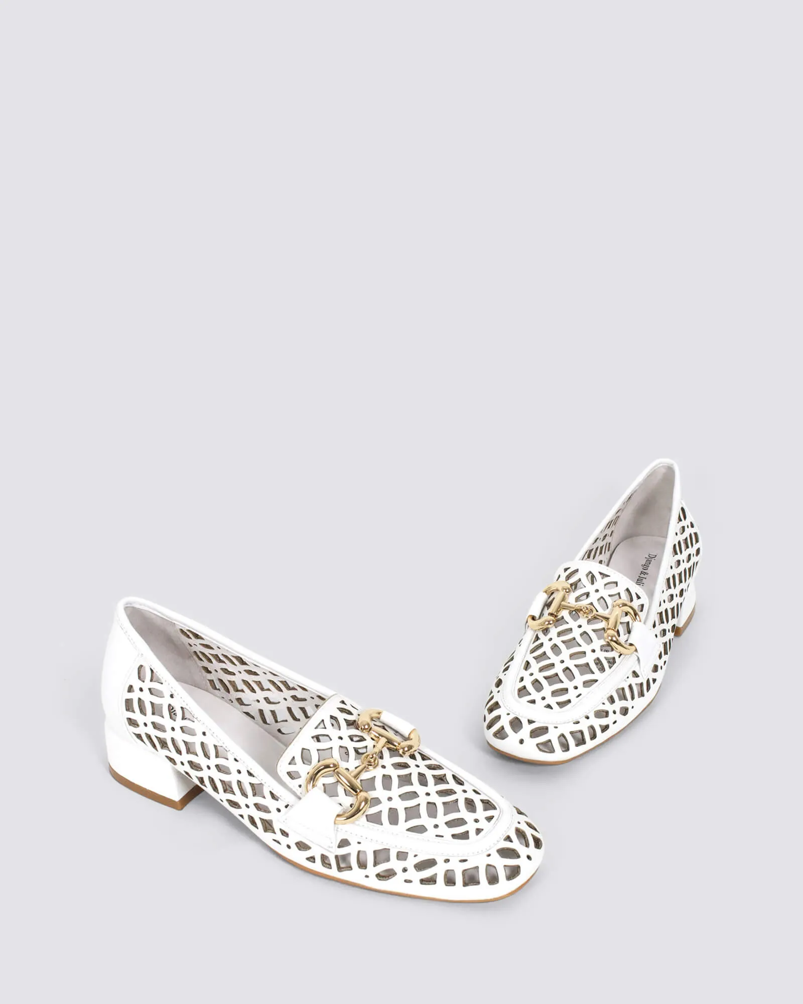 VILLIS LOAFERS WHITE LEATHER