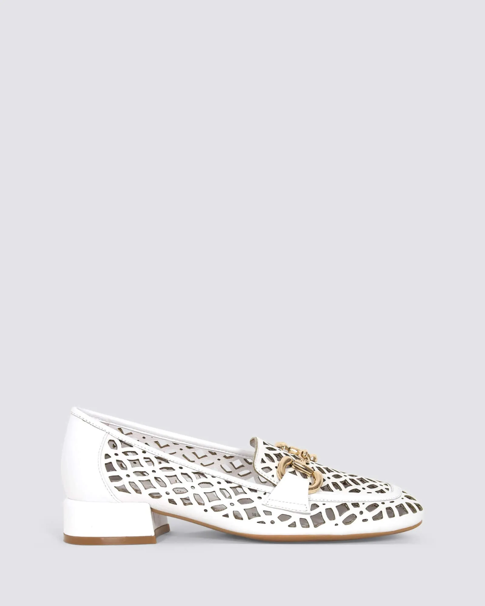 VILLIS LOAFERS WHITE LEATHER