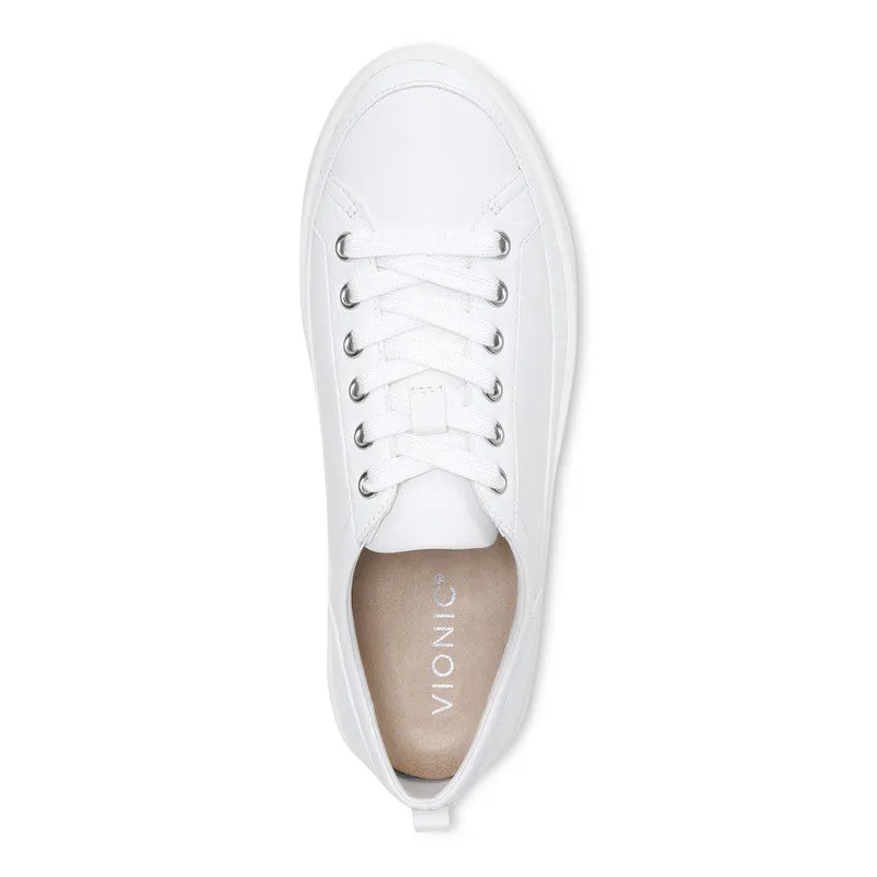 Vionic Winny Sneakers - White Nappa