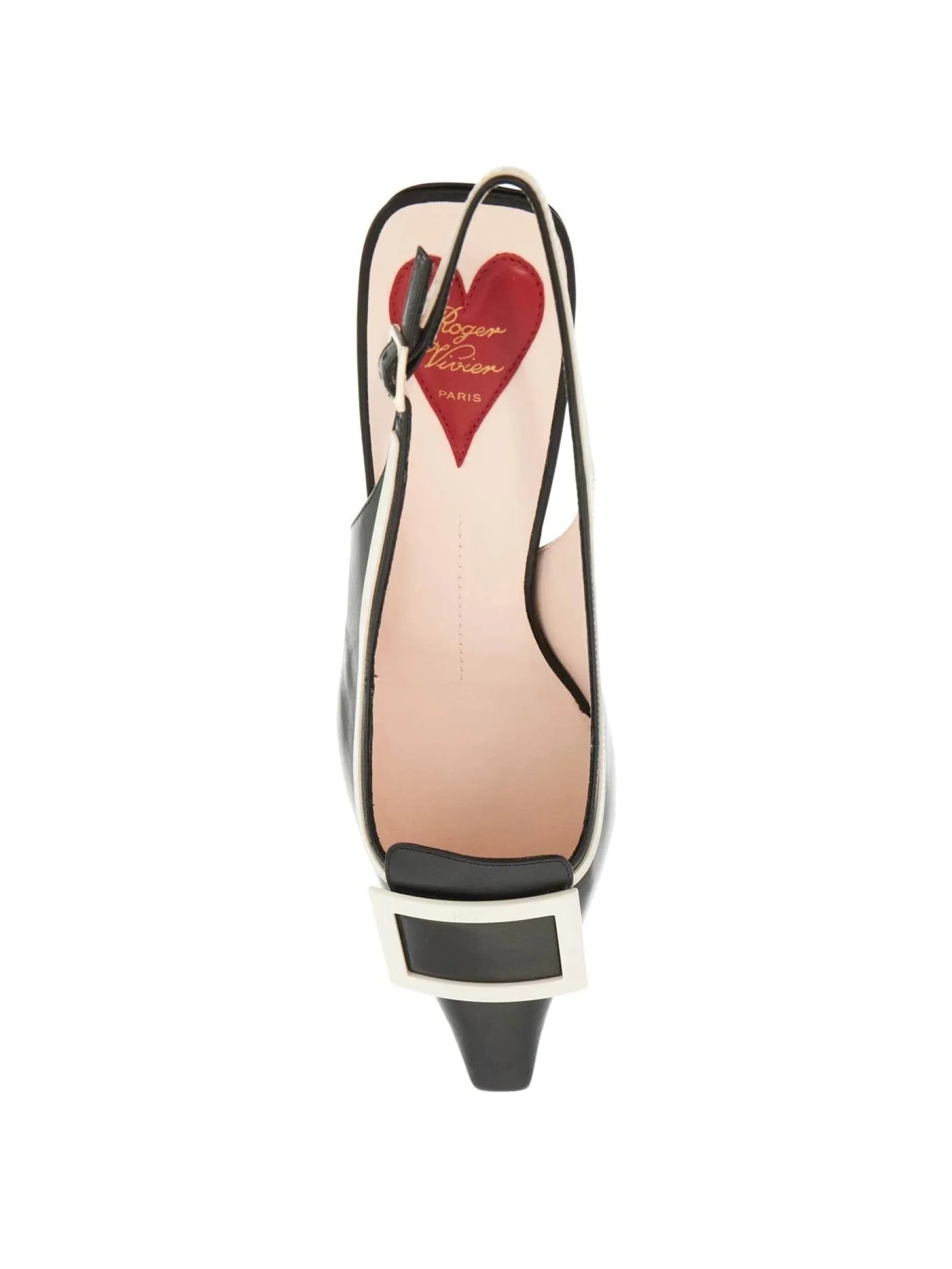 Viv Slingback Pumps - Leather Design