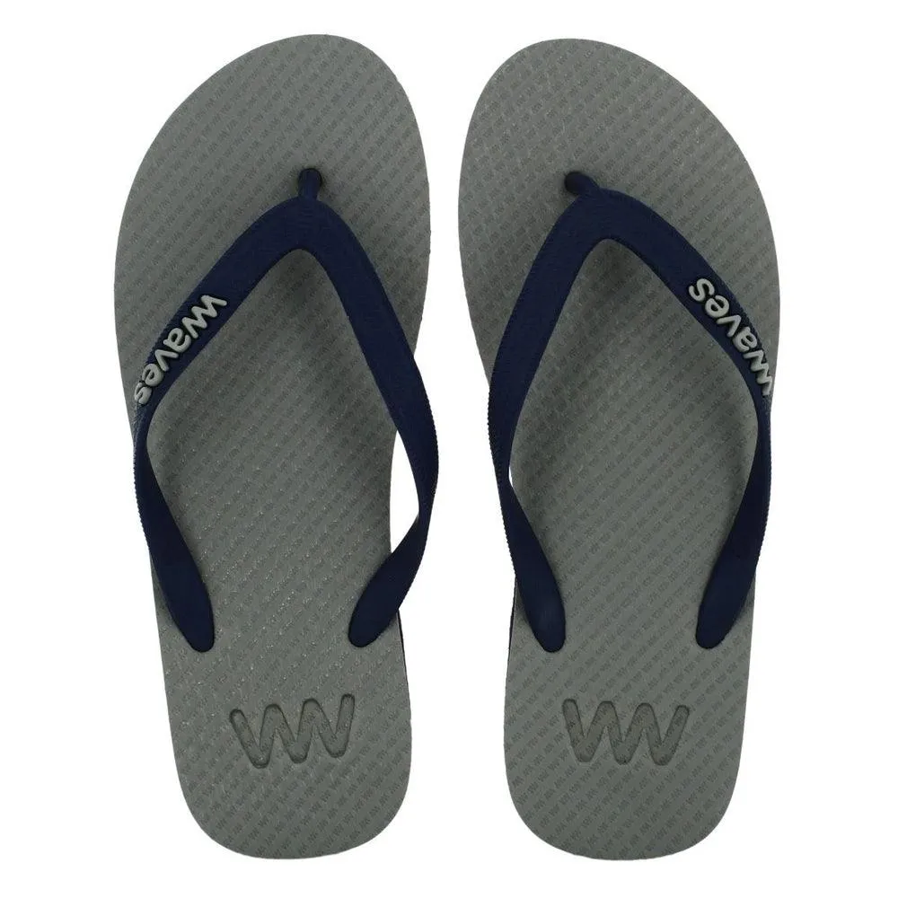 WAVES Men's Waves Two Tone UK 7 - Navy/Grey