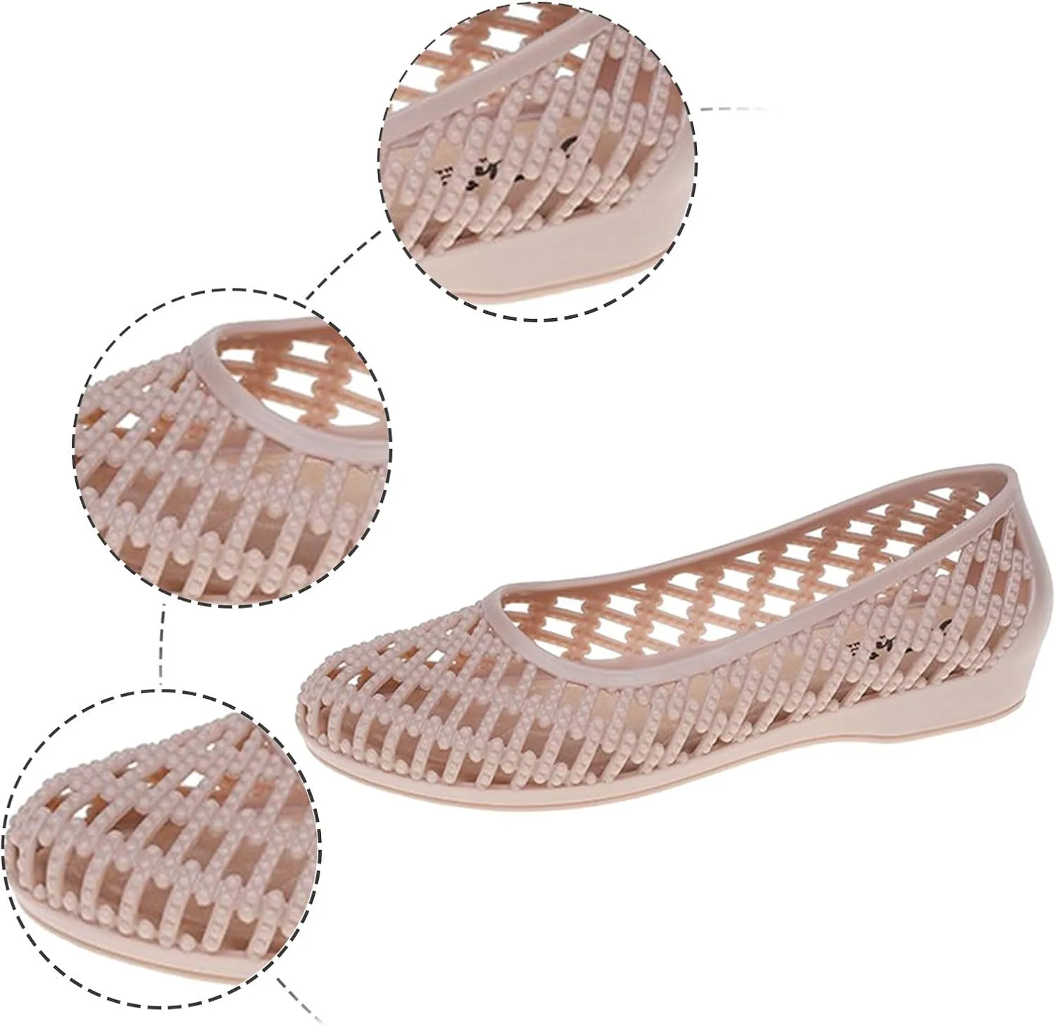 Women Casual Shoes Fashionable New Pattern Solid Color Simple Hollow Wedge Comfortable and Casual Shoes for Teen Girls