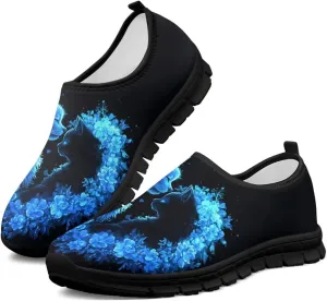 Women Fashion Art Painted Walking Sneaker Lightweight Travel Shoes
