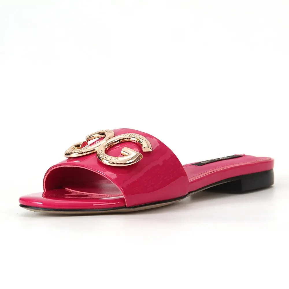 Women Flat Slides Mule Shoe