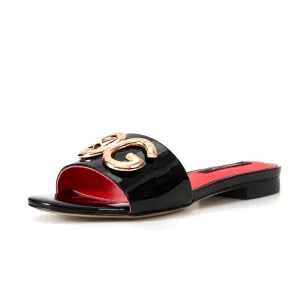 Women Flat Slides Mule Shoe