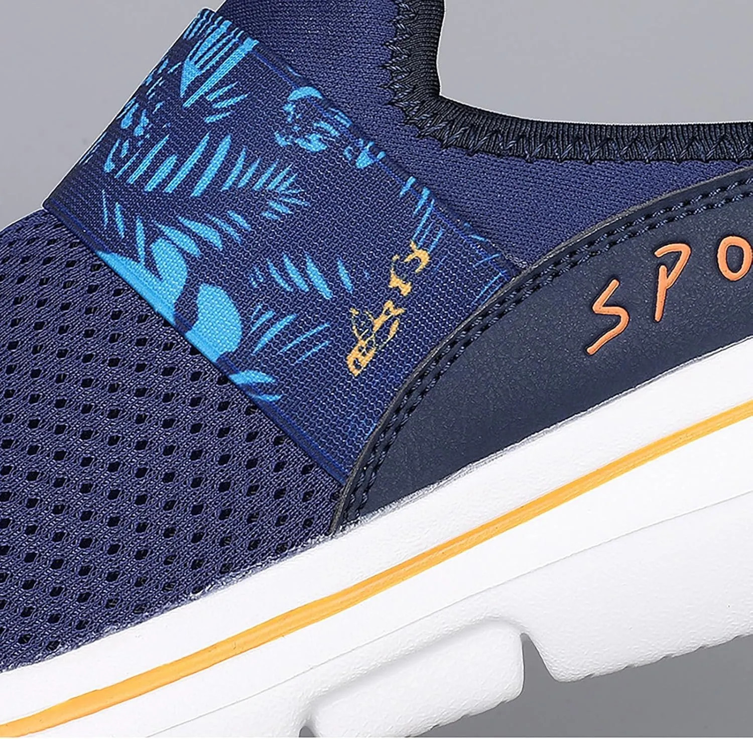 Women's Backless Slip on Mesh Sneakers Shoes Womens Running Shoes Wide Shoes Dressy Casual Men's Fashion Sneakers Steel Toe Tennis Shoe Loafers Shoe