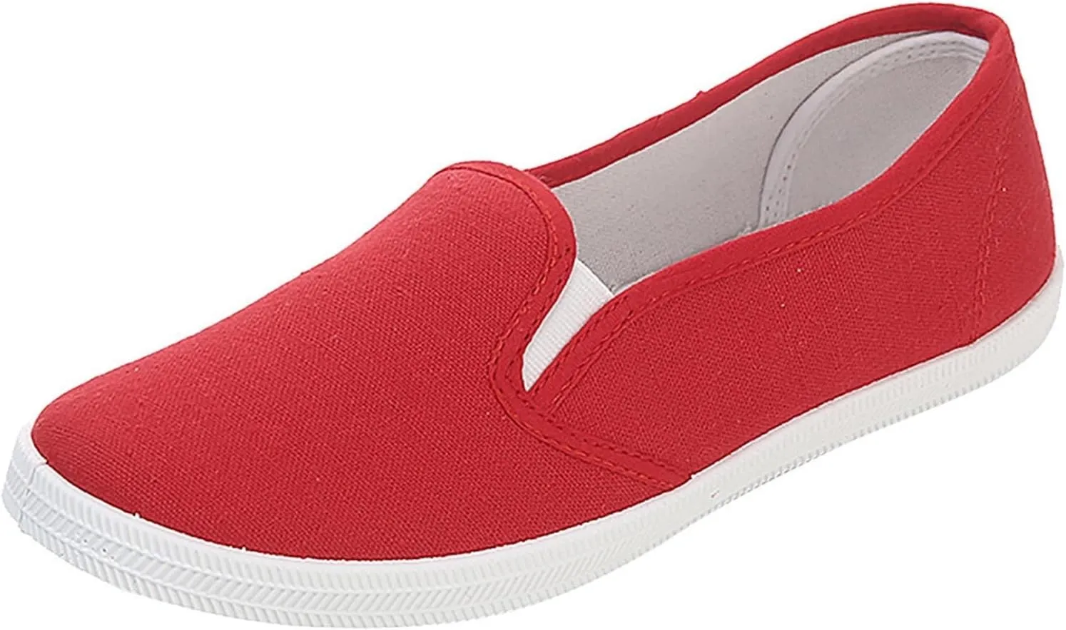Women's Casual Shoes Summer Knit Slip On Walking Shoes Breathable L𝐨w Heel Dress Sneaker Wide Width Mesh Comfortable Sneakers