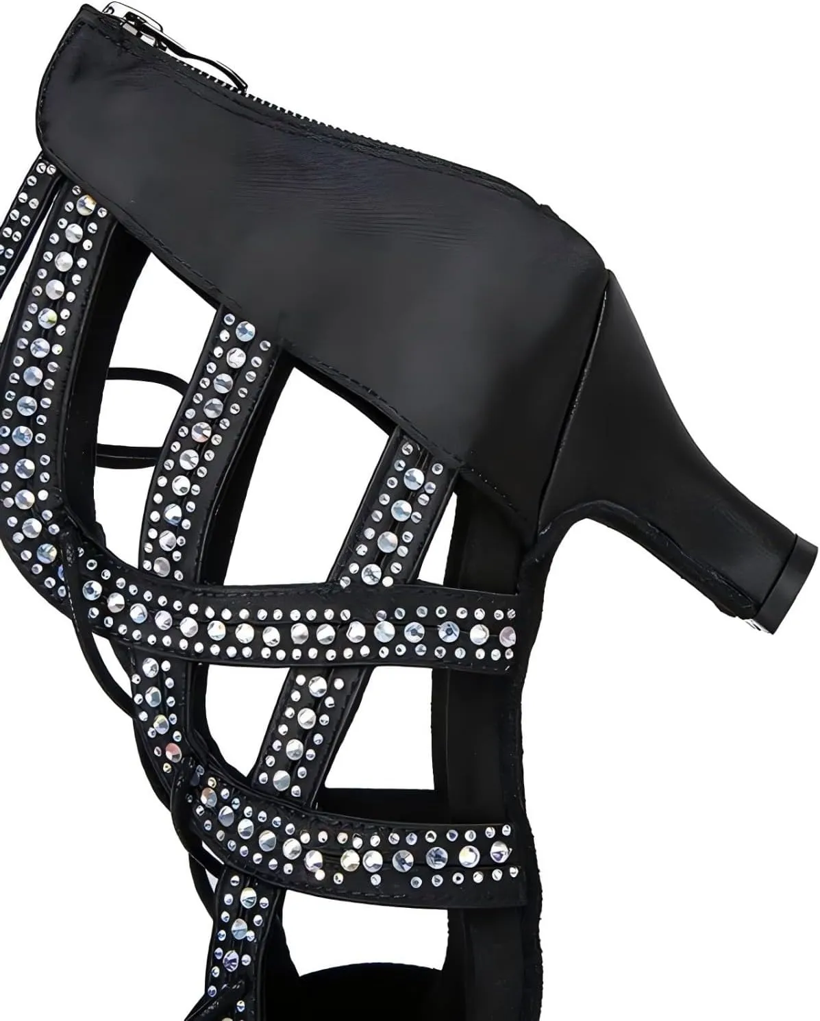 Women's Dance Shoes, Ballroom Dance Shoes for Women, Latin Ballroom Dance Ankle Boots, Practice Performance Dance Shoes