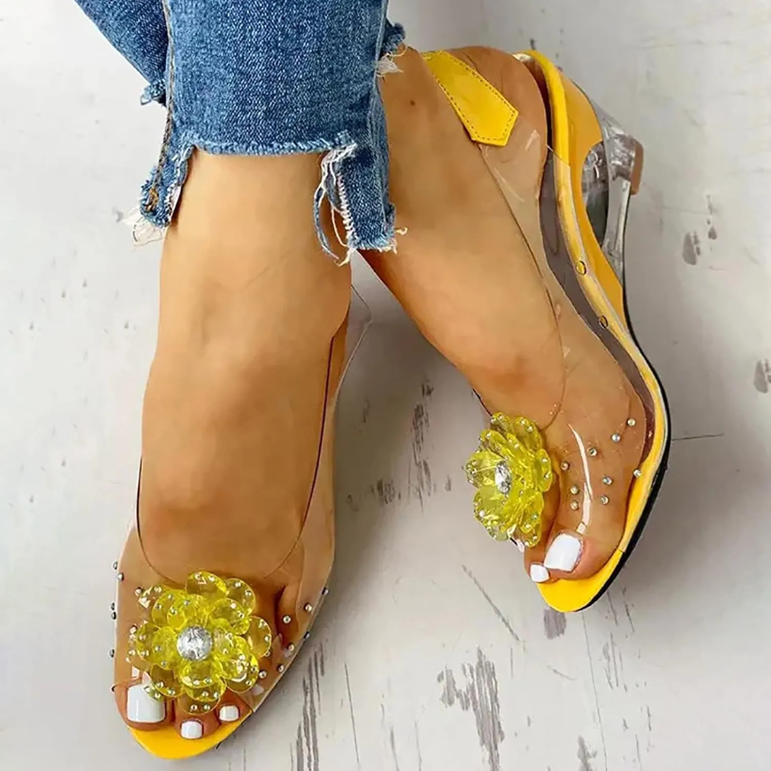Women's Dress Shoes Silver Girl High Heel High Heel for Woman Casual Leisure Shoes