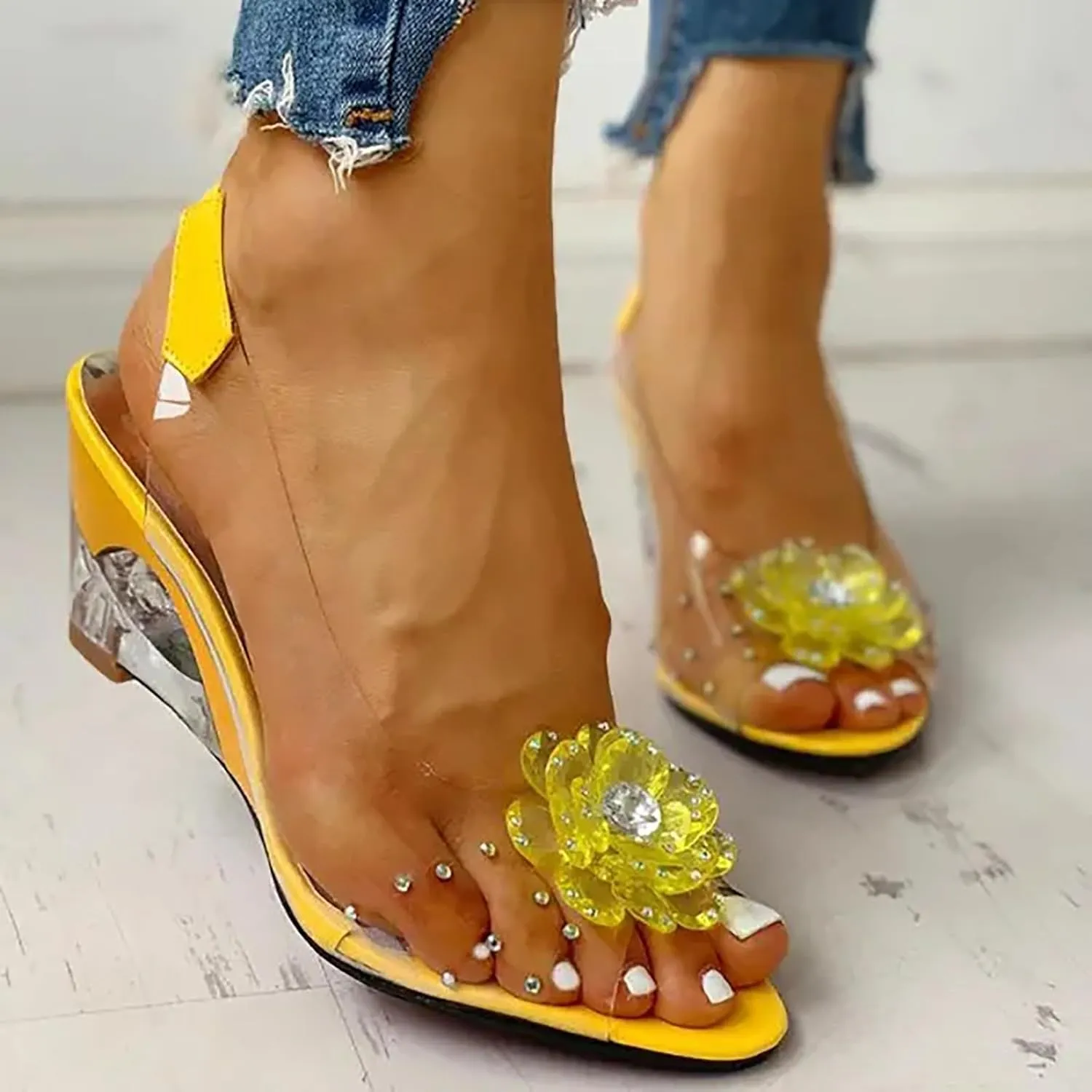 Women's Dress Shoes Silver Girl High Heel High Heel for Woman Casual Leisure Shoes