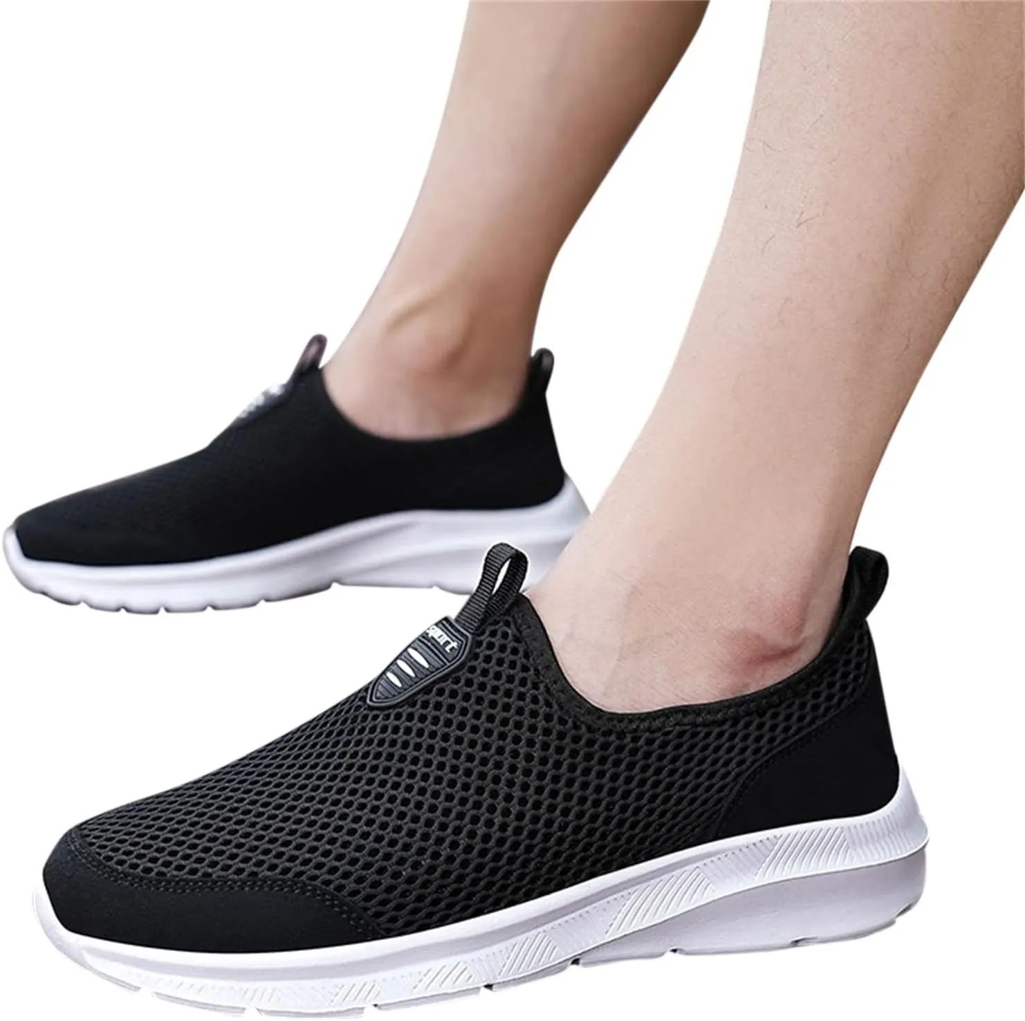 Women's Fashion Sneaker Non Slip Work Wide Comfortable Slip Resistant Work Shoes Women's Business Casual Shoes Women's Shoes Loafers No Lace Sneakers Men
