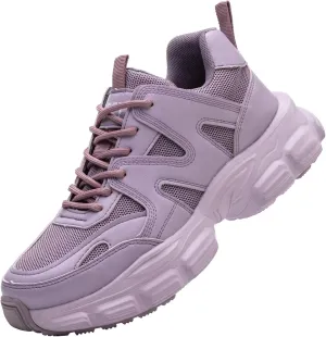 Women's Fashion Sneaker Non Slip Work Wide Comfortable Slip Resistant Work Shoes Women's Business Casual Shoes Women's Shoes Loafers No Lace Sneakers Men