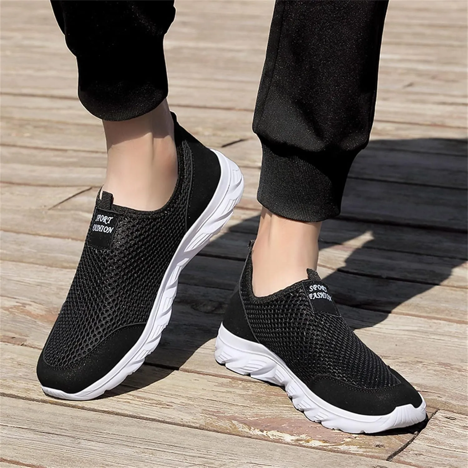 Women's Fashion Sneaker Womens Walking Shoes Slip On Fashion Womens Business Casual Shoes Sneaker Loafers Women Shoes White Leather Sneakers for Women