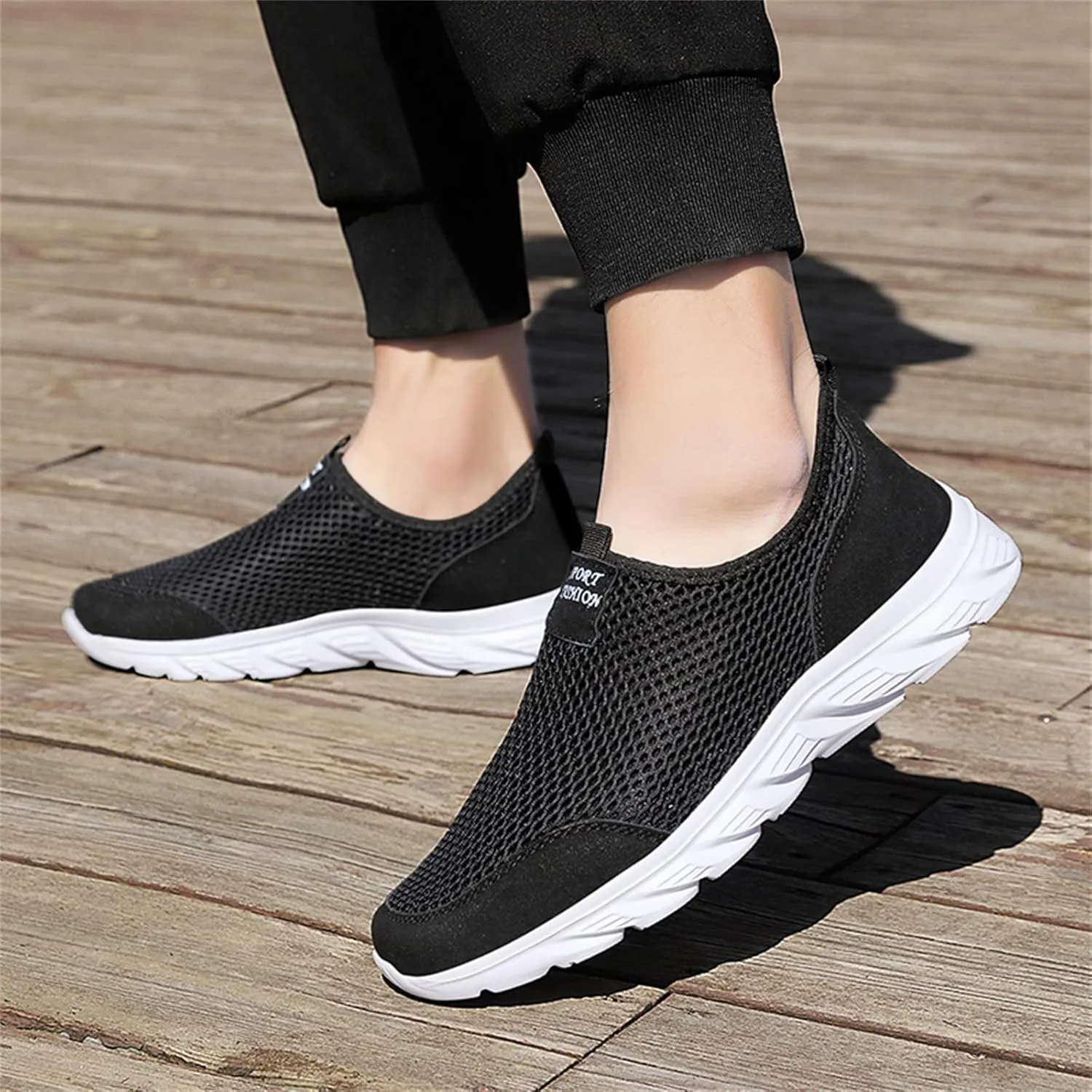 Women's Fashion Sneaker Womens Walking Shoes Slip On Fashion Womens Business Casual Shoes Sneaker Loafers Women Shoes White Leather Sneakers for Women
