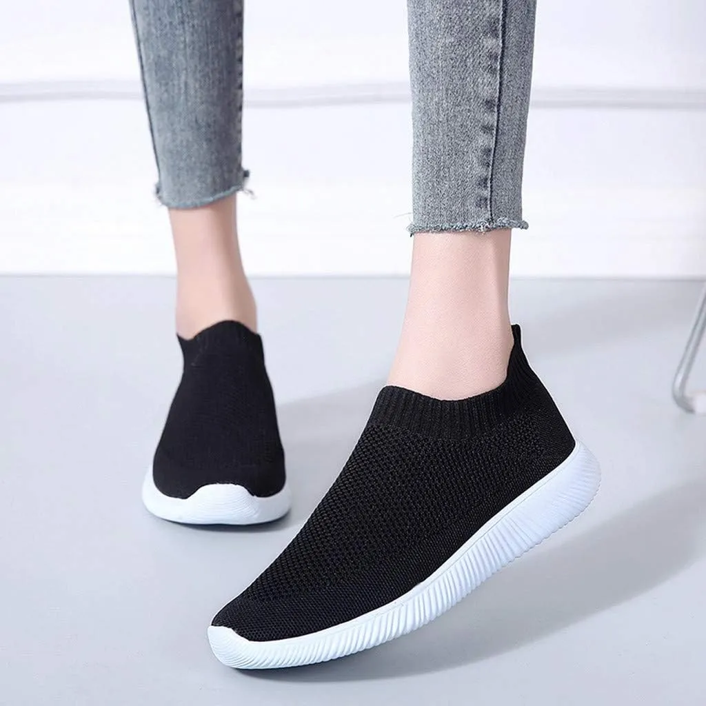 Women's Fashion Sneaker Womens Walking Shoes Slip On Fashion Womens Business Casual Shoes Sneaker Loafers Women Shoes White Leather Sneakers for Women
