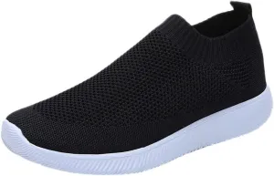 Women's Fashion Sneaker Womens Walking Shoes Slip On Fashion Womens Business Casual Shoes Sneaker Loafers Women Shoes White Leather Sneakers for Women
