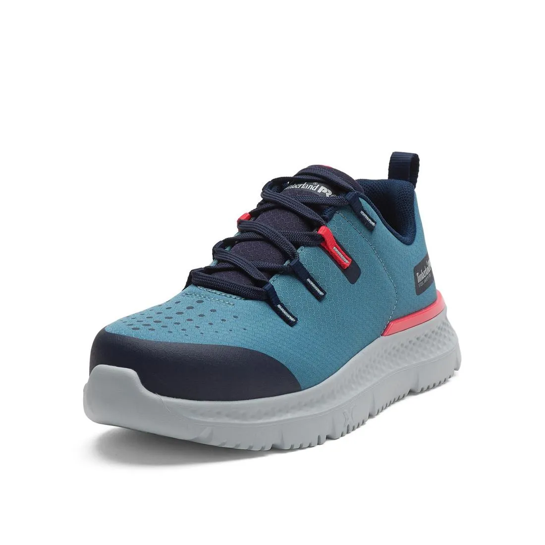 Women's Intercept Steel-Toe Oxford Work Shoe Teal/Blue