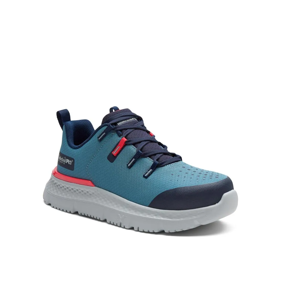 Women's Intercept Steel-Toe Oxford Work Shoe Teal/Blue