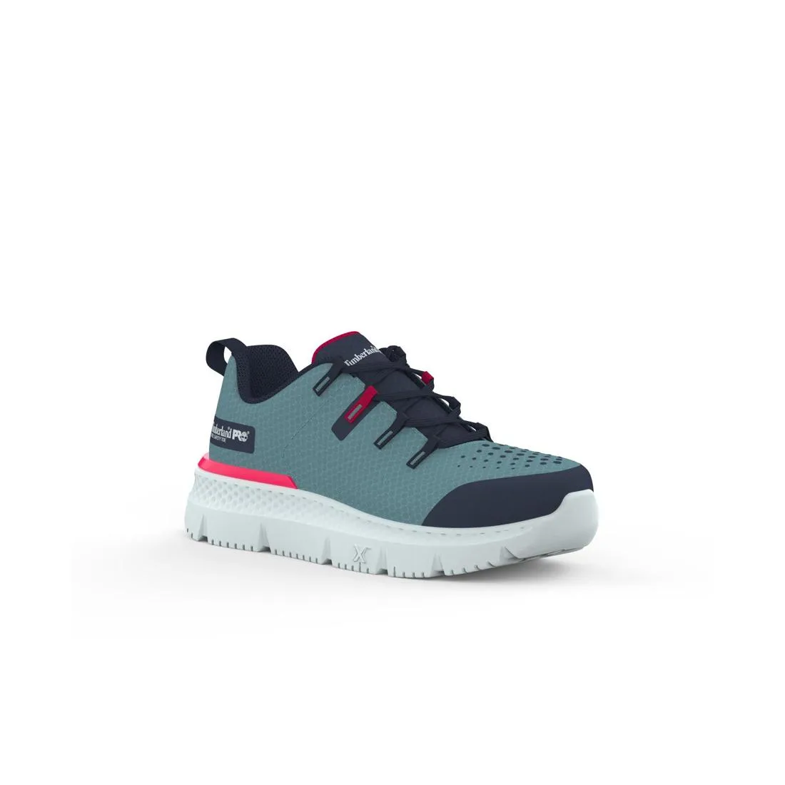 Women's Intercept Steel-Toe Oxford Work Shoe Teal/Blue