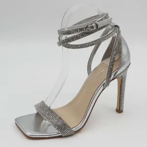 Women's lace up Rhinestone Ankle Strap high heel sandals-Endless-44 By Anne Michelle