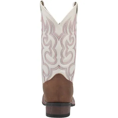 WOMENS LAREDO TAUPE/WHITE 11 CA: 5621
