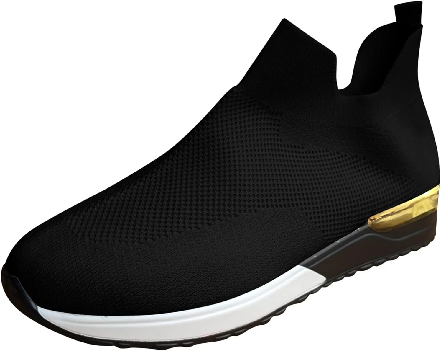 Women's Loafer Flat Platform Sneakers for Women Black Shoes for Women Dressy Loafers for Women Casual Platform Loafers for Women Wide Men's Sneakers