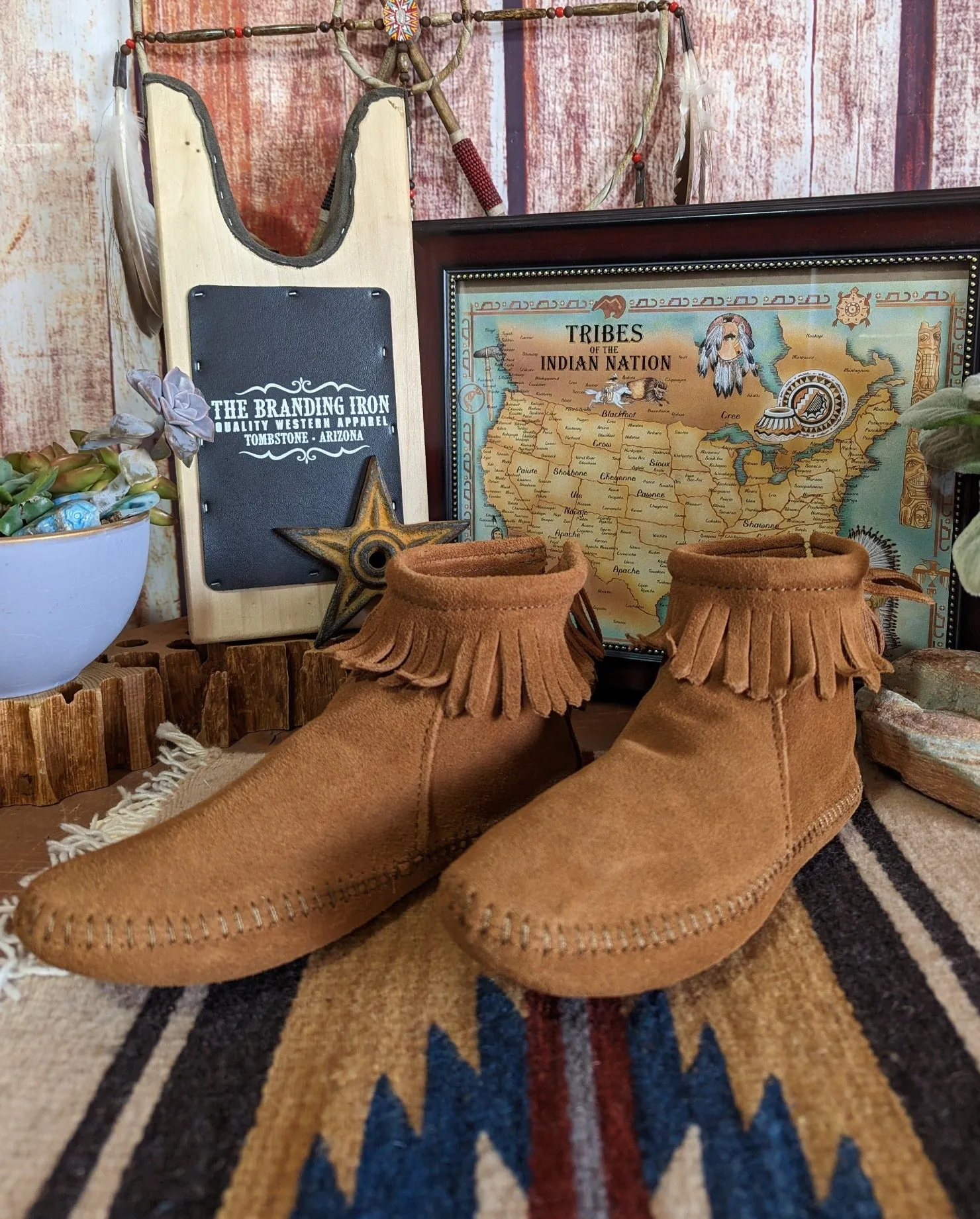 Women's Moccasin Boots the "Softsole" by Minnetonka 182/189