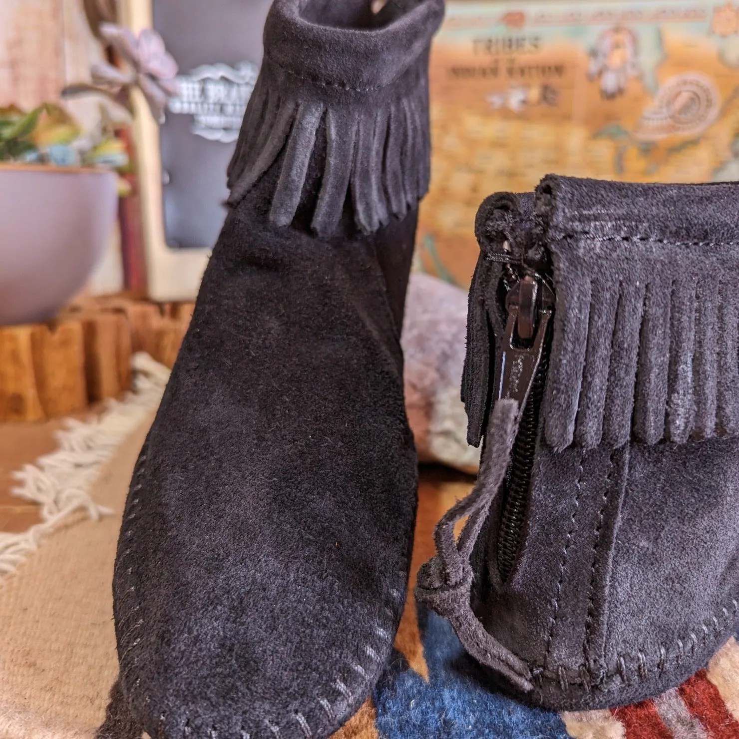 Women's Moccasin Boots the "Softsole" by Minnetonka 182/189