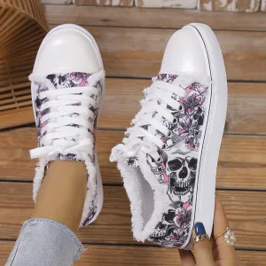 Women’s Patterned Canvas Sneakers