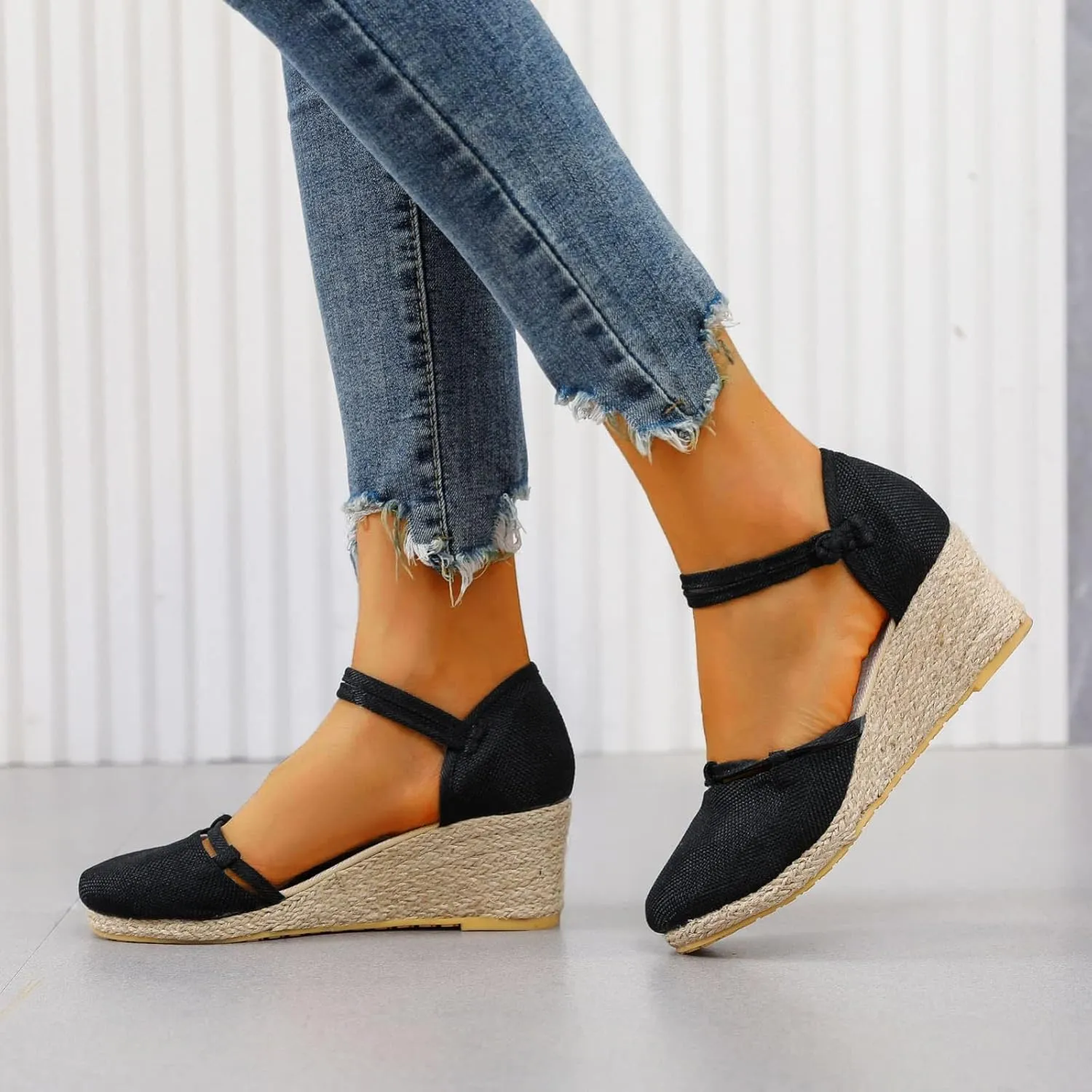Women's Platform Wedge Sandals Comfortable Summer Platform Casual Dress Women Sandal Women's Flat Sandals