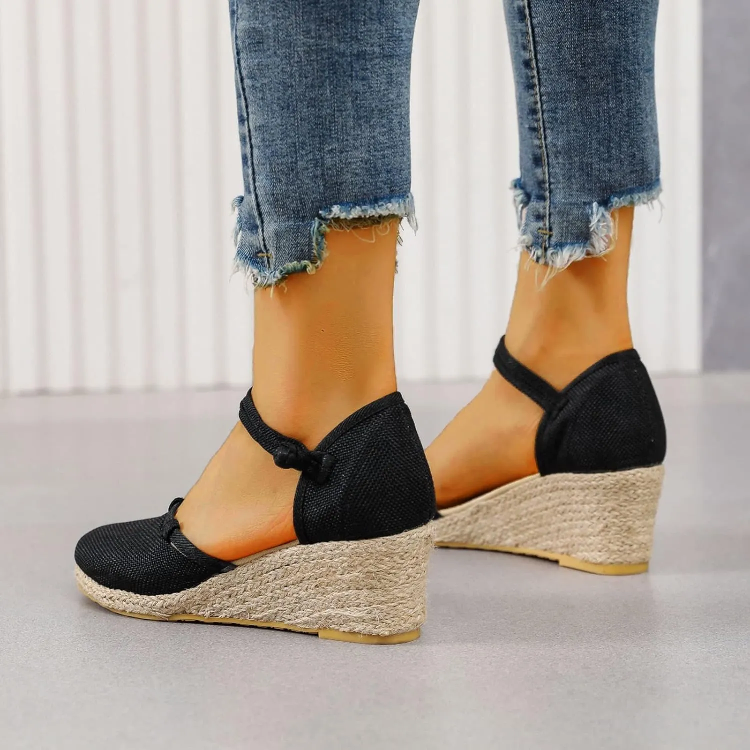 Women's Platform Wedge Sandals Comfortable Summer Platform Casual Dress Women Sandal Women's Flat Sandals