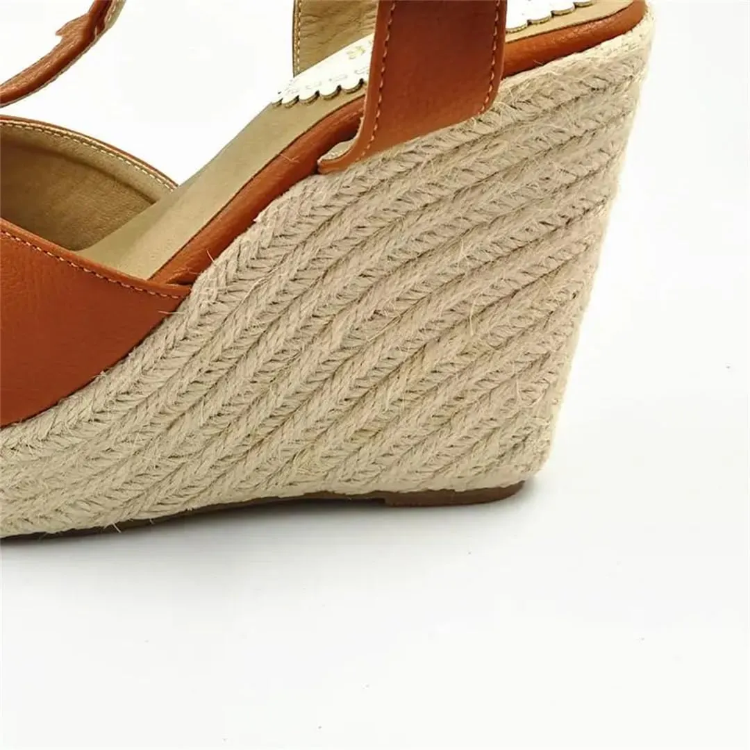 Womens Platform Wedge Sandals High Heels Open Toe Wedges Espadrilles Heels Summer Shoes