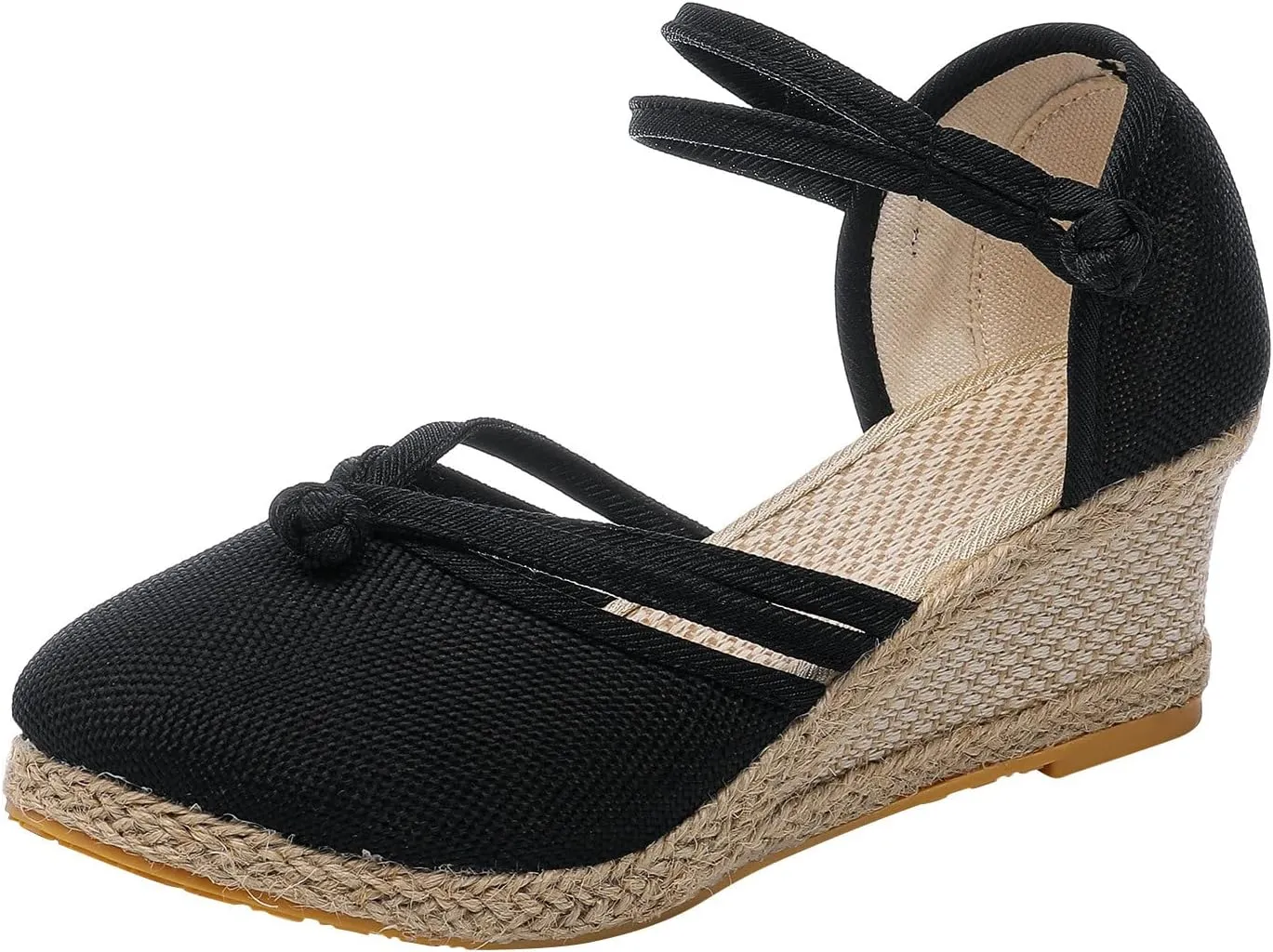 Women's Platform Wedge Sandals Summer Low Wedges Womens Comfortable Open Toe Sandal Dress Sandals for Women