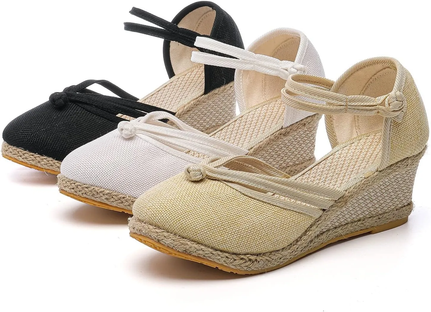 Women's Platform Wedge Sandals Summer Low Wedges Womens Comfortable Open Toe Sandal Dress Sandals for Women