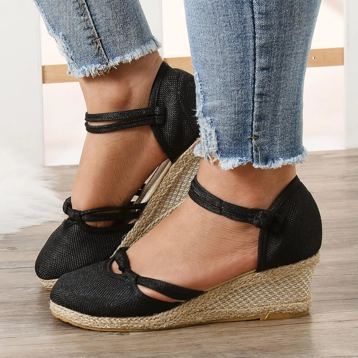 Women's Platform Wedge Sandals Women's Casual Platform Open Toe Wedge Sandal Womens Sandals Comfortable