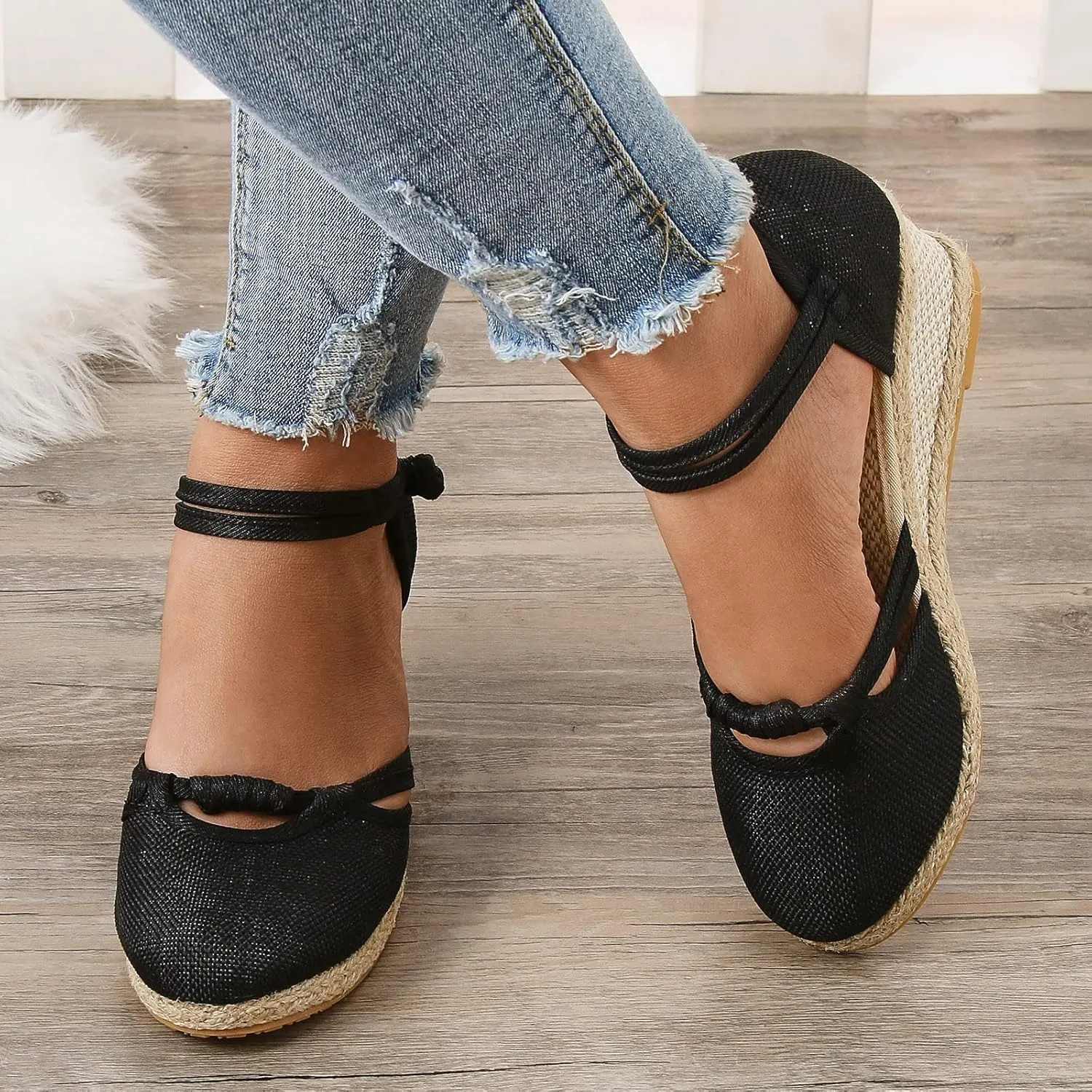 Women's Platform Wedge Sandals Women's Casual Platform Open Toe Wedge Sandal Womens Sandals Comfortable