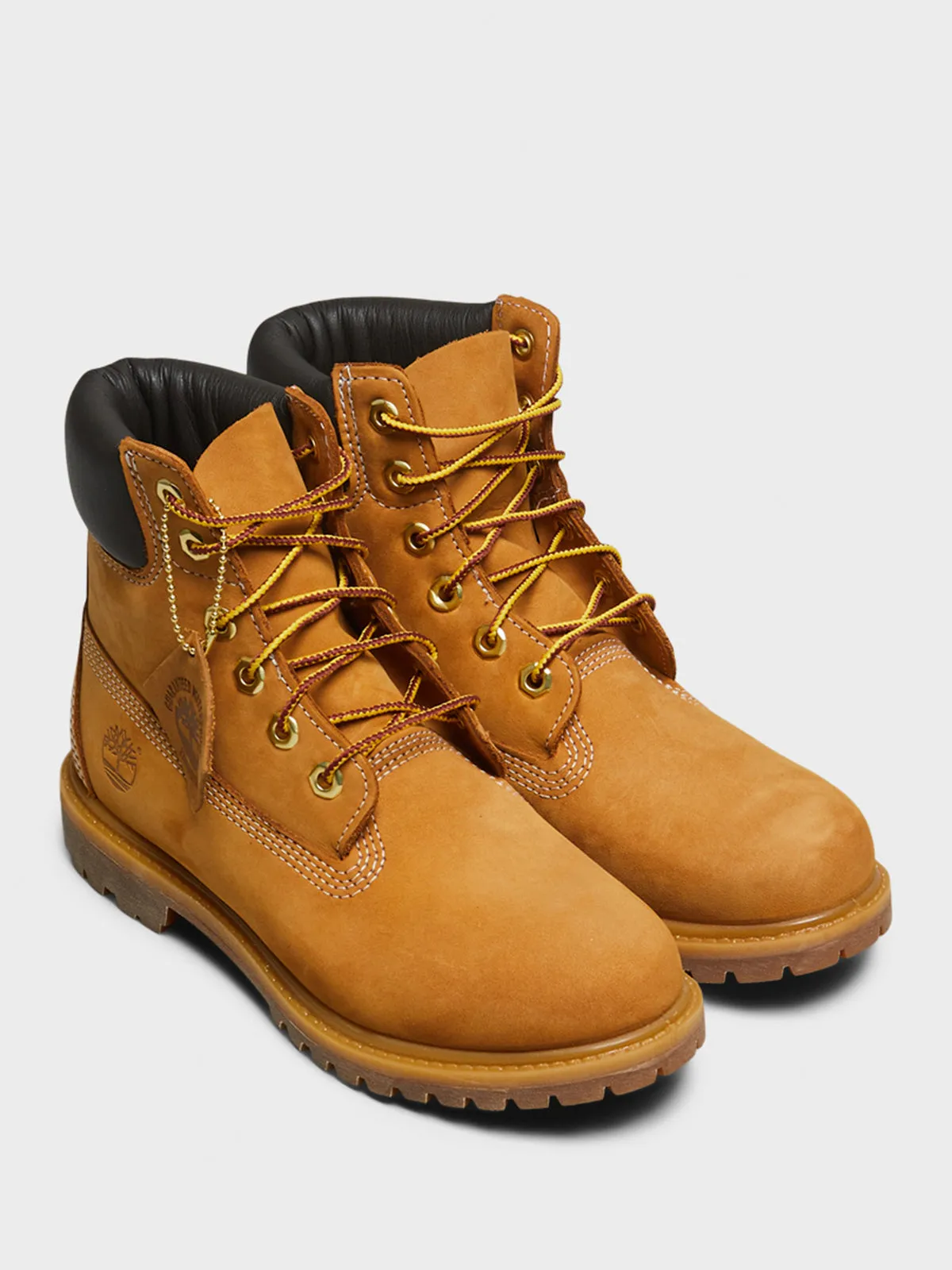 Women's Premium 6-Inch Boots in Wheat Brown