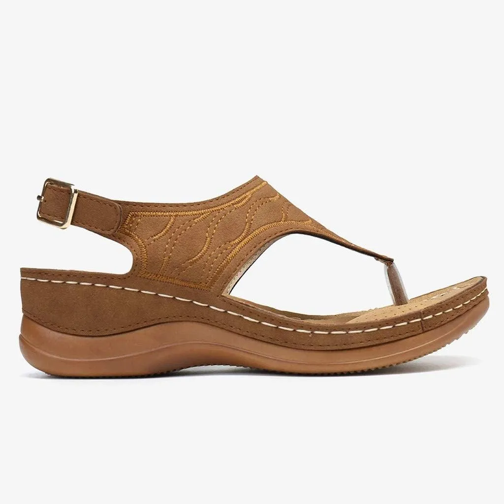 Womens Recovery Sandals Orthopedic with Arch Support Adjustable Straps Comfortable Walking Shoes Thick Cushion Summer Beach Casual Outdoor Plantar Fasciitis Relief
