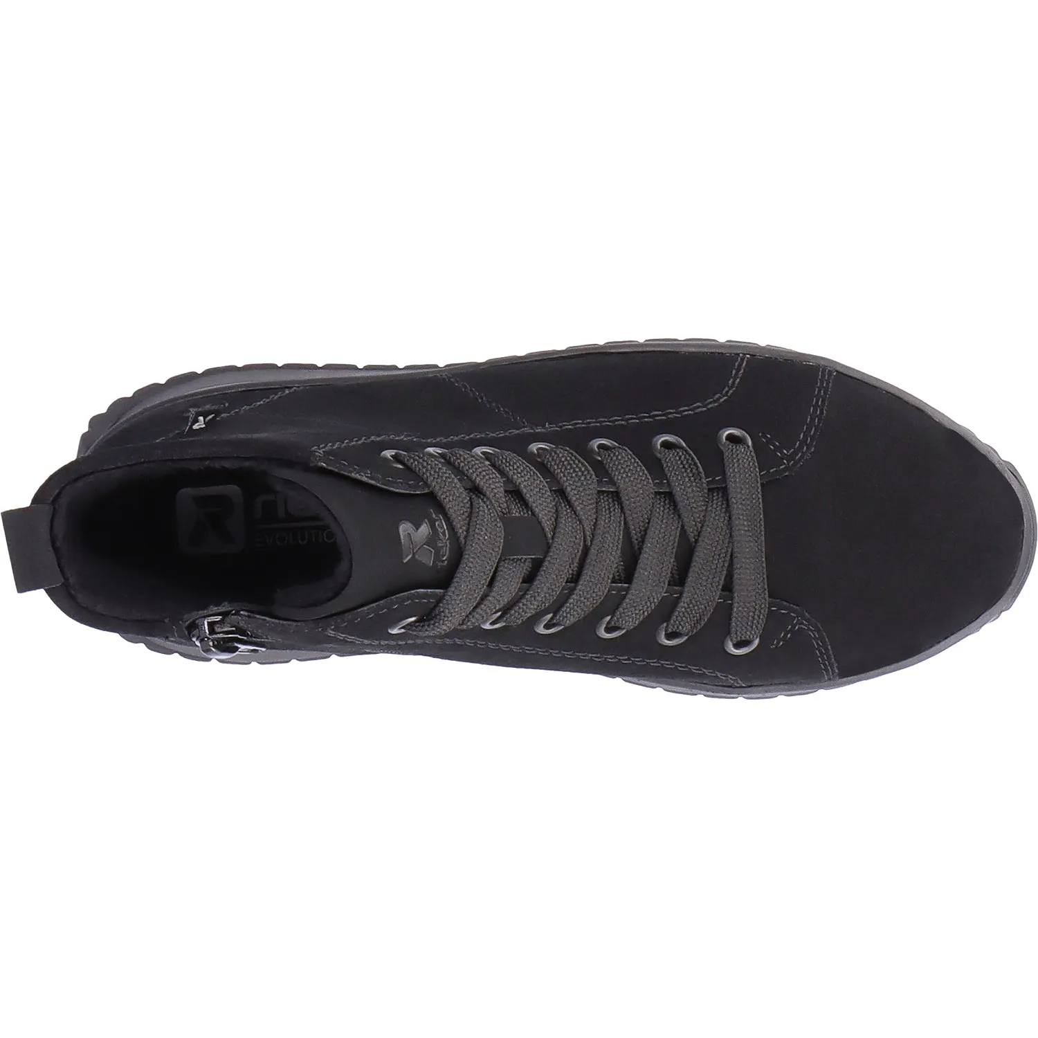 Women's Rieker Revolution W0960-00 Joy 60 Black Suede