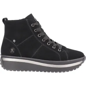 Women's Rieker Revolution W0960-00 Joy 60 Black Suede