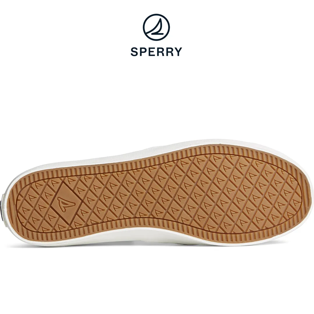 Women's SeaCycled™ Crest Twin Gore Canvas Sneaker White (STS88145)