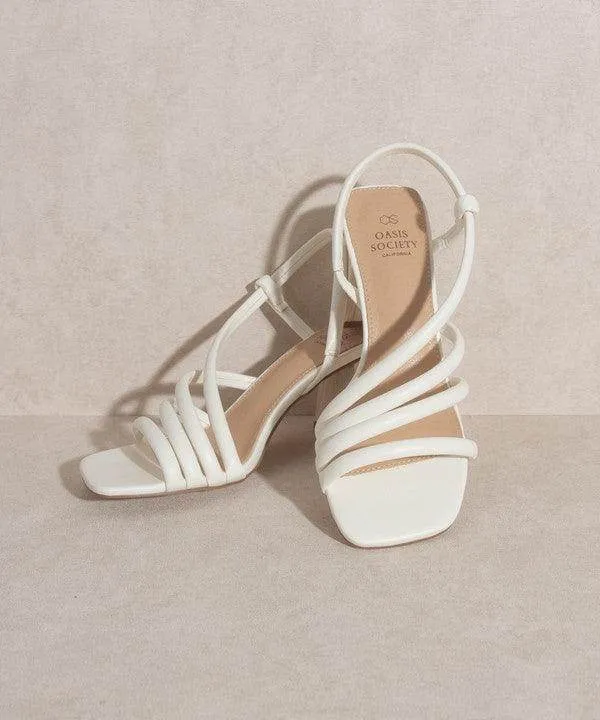 Womens Shoes Ashley Wooden Heel Sandals