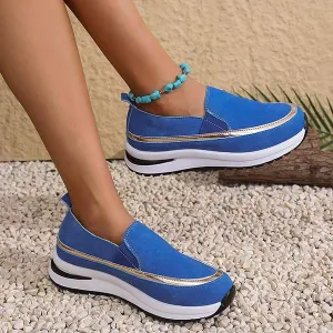Women's Slip-On Platform Loafers 47678870C