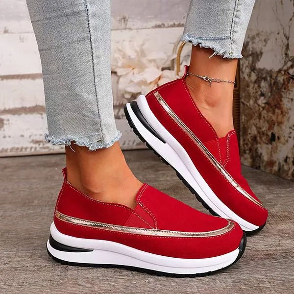 Women's Slip-On Platform Loafers 47678870C