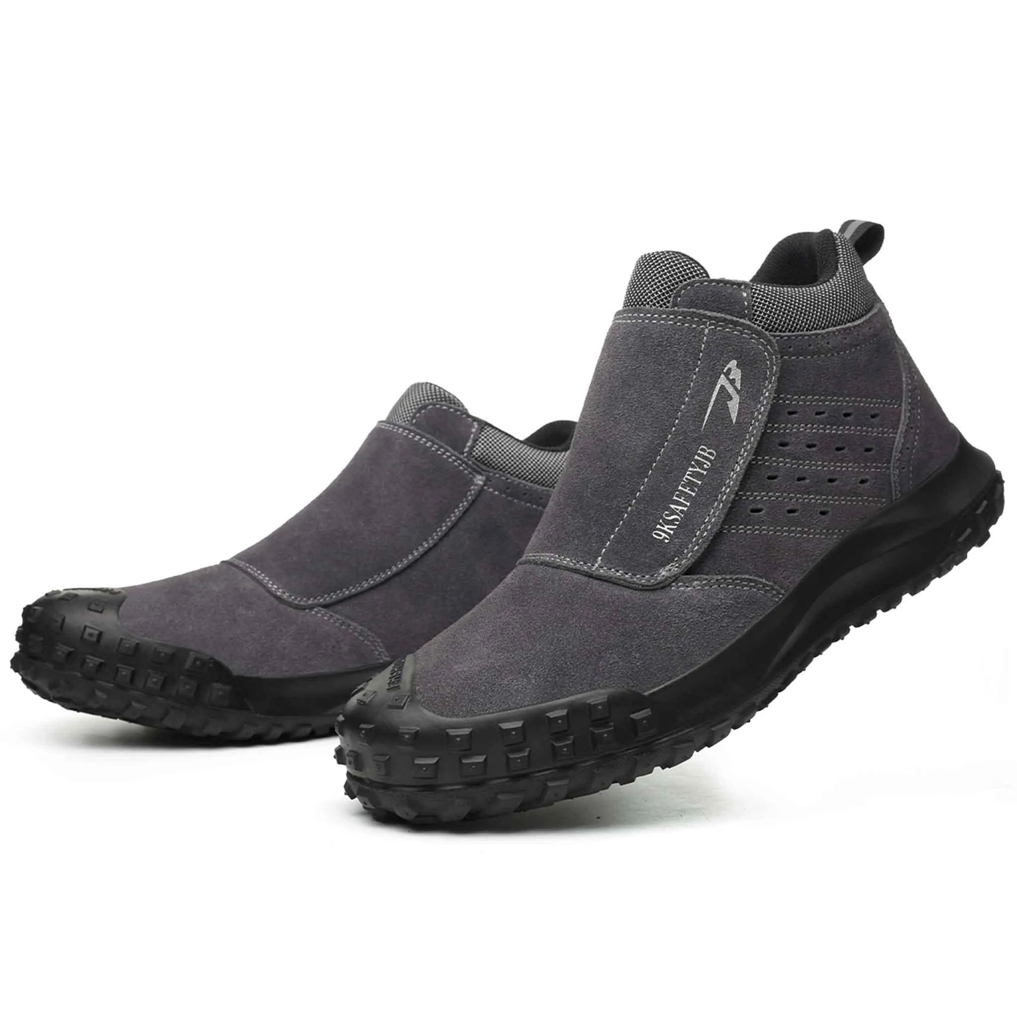 Women's Steel Toe Welding Boots - Slip Resistant | B251